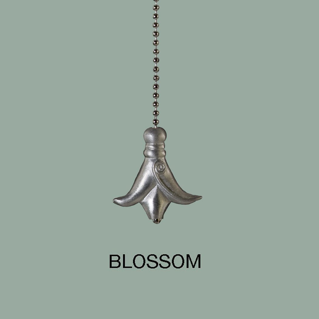 Blossom Pewter Pull Chain