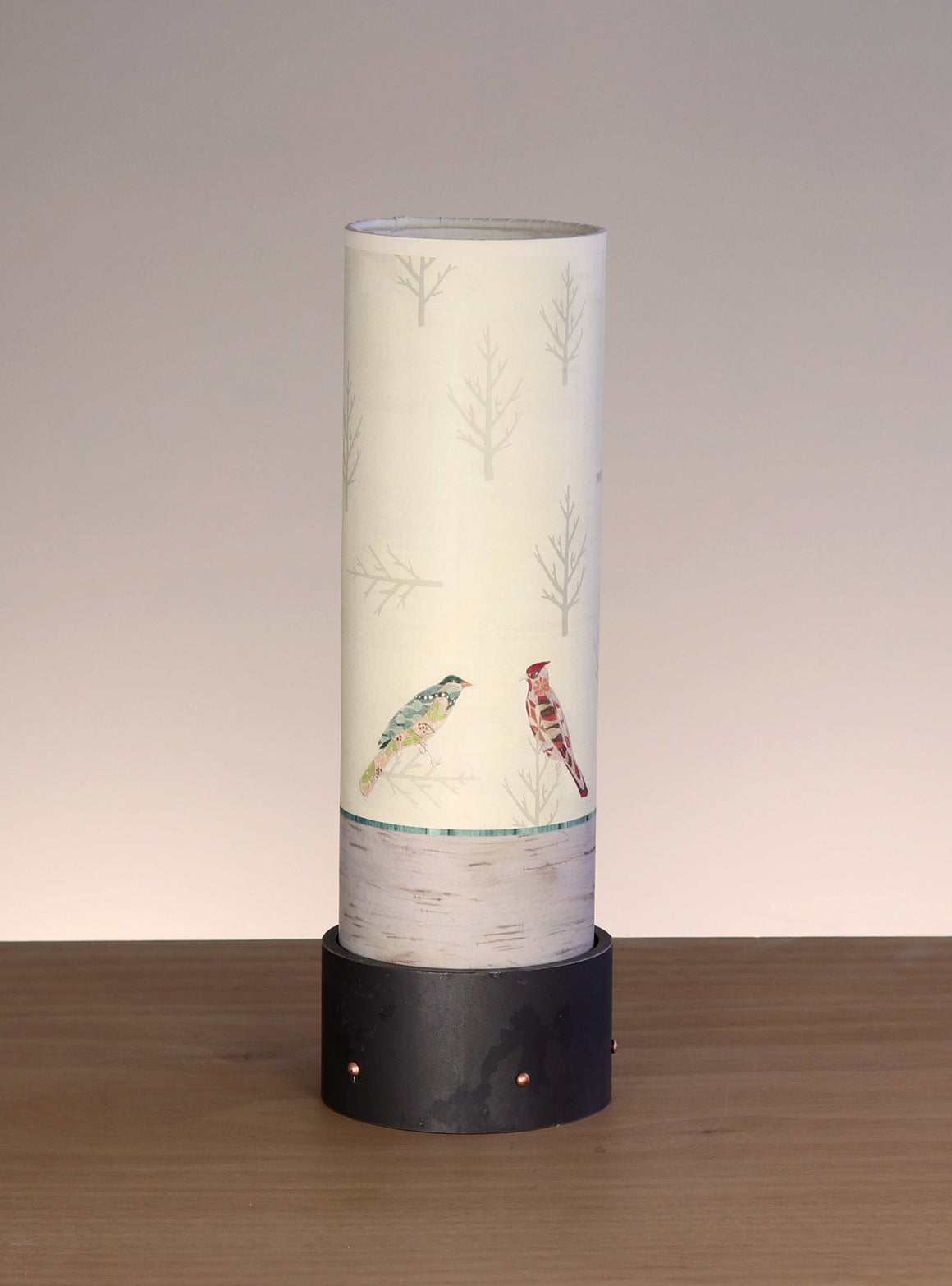 Luminaire Accent Lamp with Bird Friends Shade