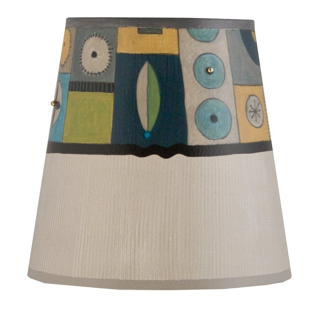 Lucky Mosaic in Oyster Accent Drum Lamp Shade